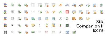 Silk companion ii icons