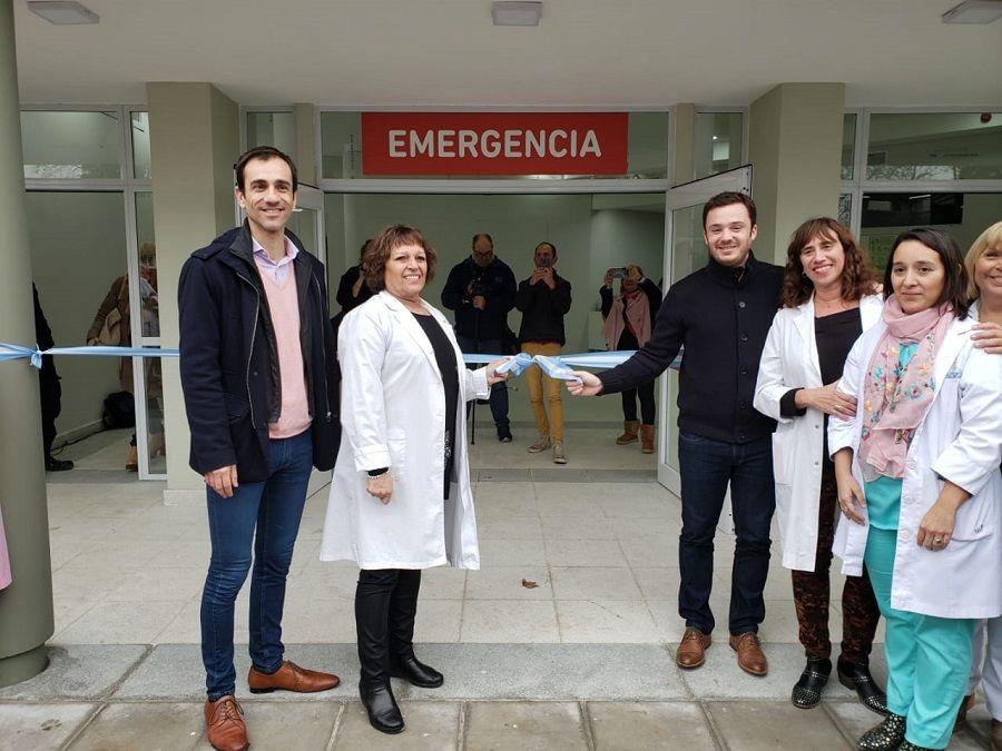 Scarsi recorrió la nueva guardia del hospital de Junín