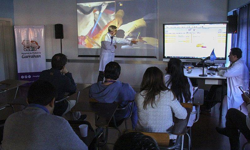 Una capacitación del Hospital Garrahan para Latinoamérica contó con un trasplante transmitido en vivo
