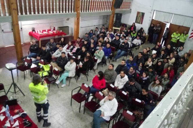 Capacitación del SAME Provincia en el municipio de Lavalle