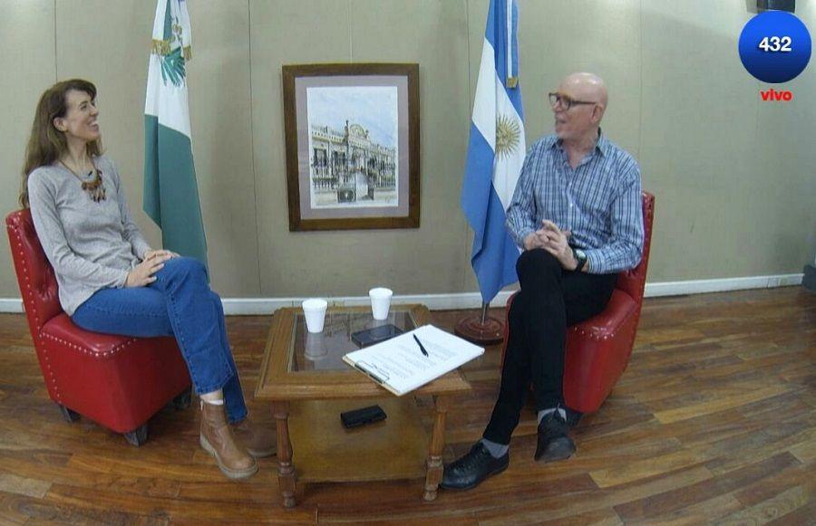 La Prof. Sabrina Márquez y la Lic. Victoria Azpiazu en BUENA PRAXIS TV