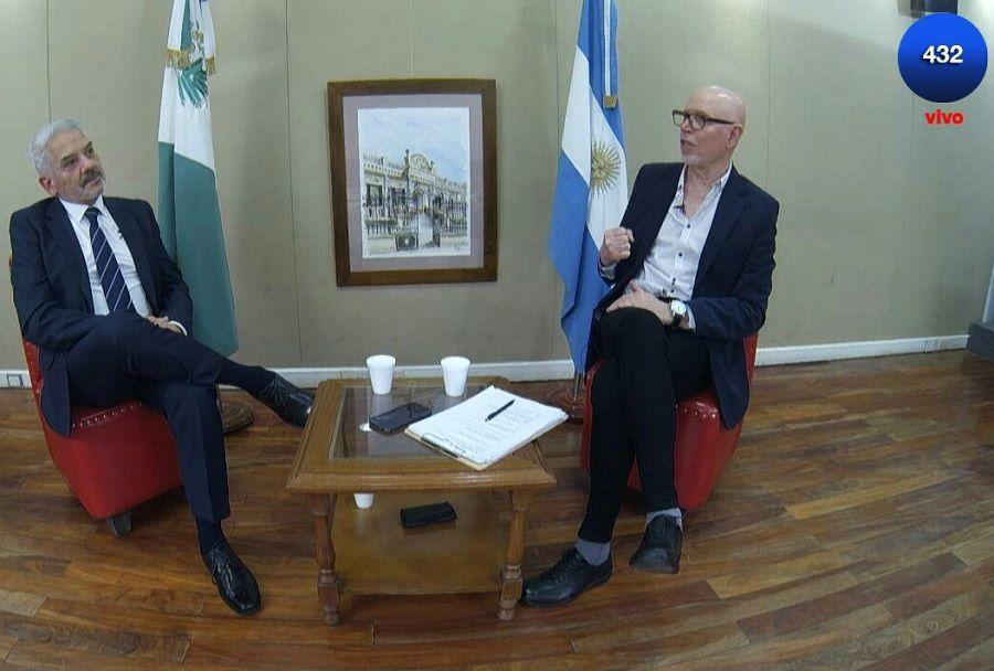 El Dr. Mario Juri y el Dr. Alberto Mauriño en BUENA PRAXIS TV