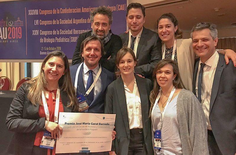 El equipo de Urología del Hospital Garrahan fue premiado por un trabajo de investigación científica