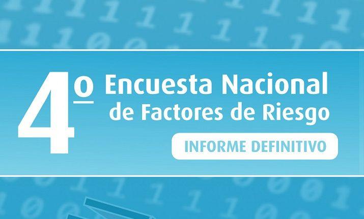 Salud publicó el informe completo de la 4° Encuesta Nacional de Factores de Riesgo