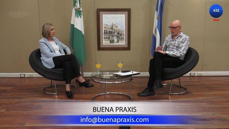 La Kga. Olga Garay en BUENA PRAXIS TV