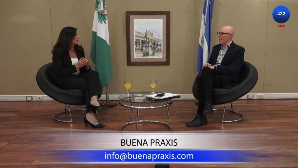 Las Dras. Patricia Alonso y Patricia Maidana en BUENA PRAXIS TV