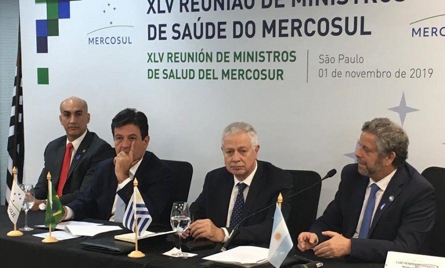 Argentina participó de la XLV reunión de ministros de Salud del Mercosur
