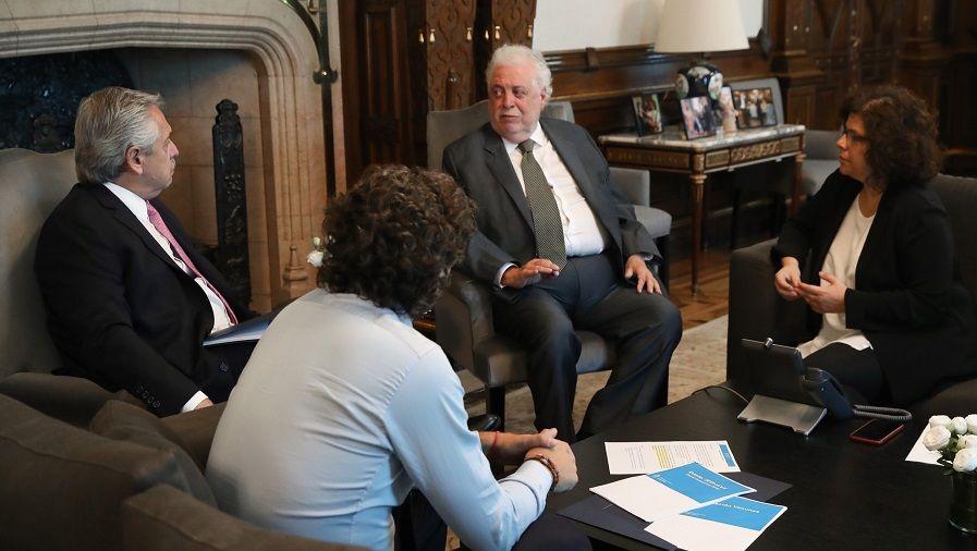 Coronavirus: El ministro de salud y el presidente de la Nación conversaron sobre las medidas adoptadas