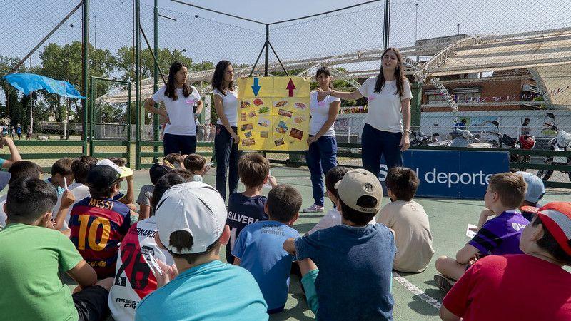 San Isidro: de una forma original los más chicos aprenden a comer sano