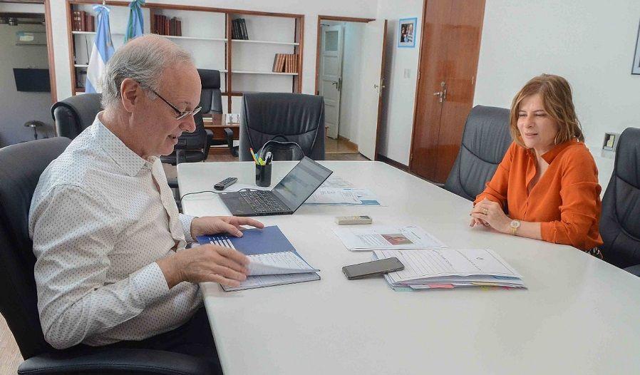 Gollan y la diputada Florencia Saintout planifican acciones conjuntas para la formación en salud pública