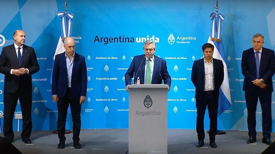 El Presidente anunció un aislamiento social preventivo y obligatorio hasta el 31-03