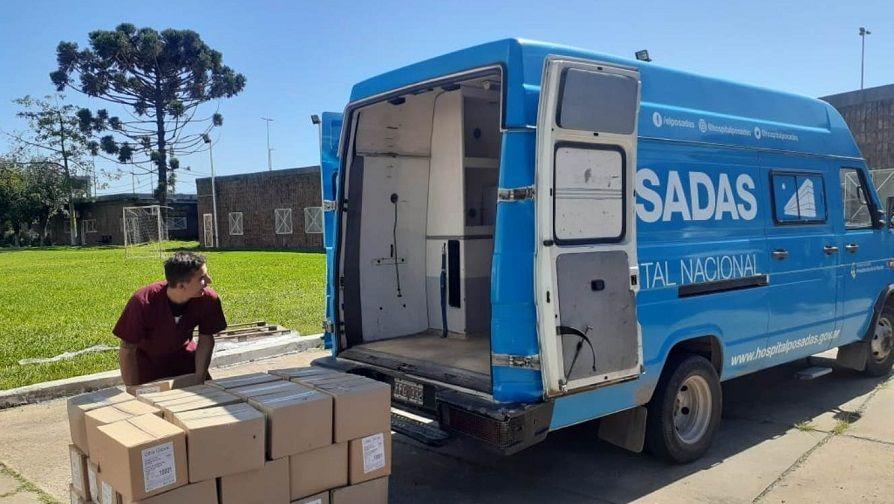 Refuerzan la distribución de insumos con destino a hospitales nacionales