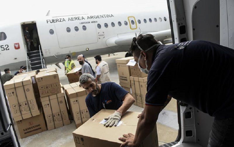 Enviaron respiradores e insumos a provincias del NOA y NEA