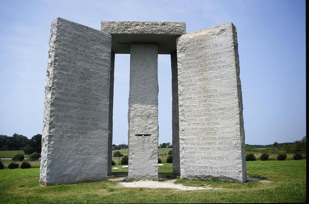 Georgia Guidestones... ¿Que son?
