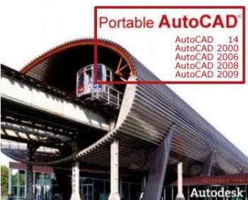 Autocad portables: 14 / 2000 / 2006 / 2008 / 2009