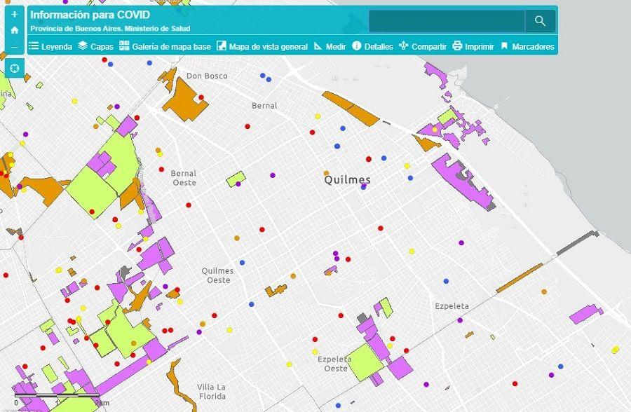 La provincia puso en marcha un operativo de monitoreo en tiempo real de los barrios populares