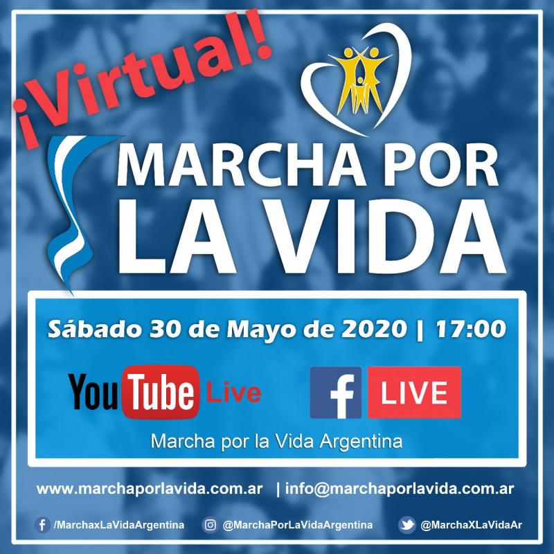 Marcha Virtual por la vida