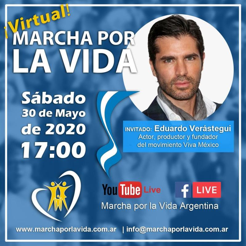¡Faltan 2 días para la Marcha Virtual por la Vida!