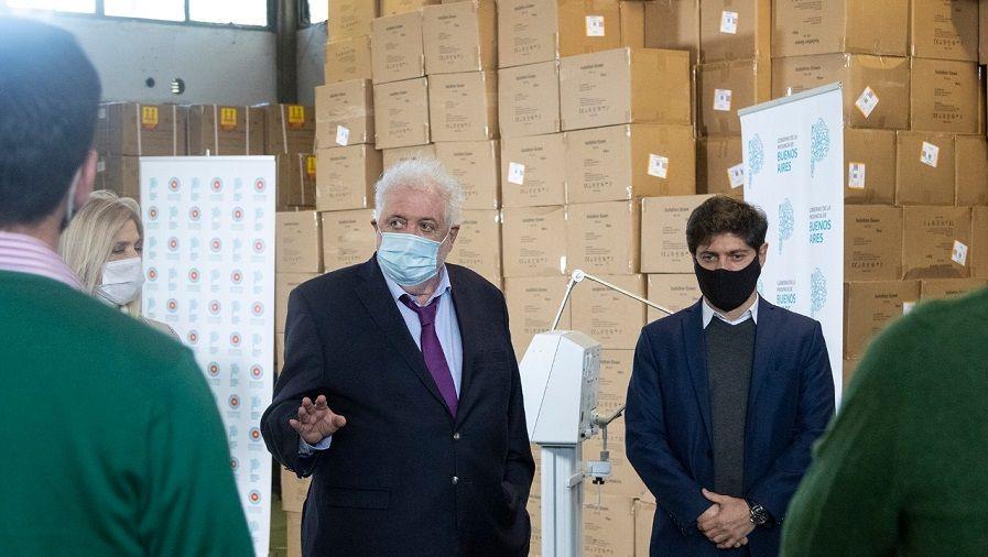 Nación entregó equipamiento a 44 municipios de la provincia de Bs.As. para atender pacientes con COVID-19