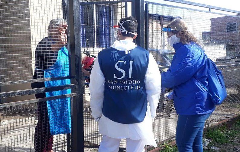 San Isidro: Cómo son las rondas sanitarias en barrios vulnerables