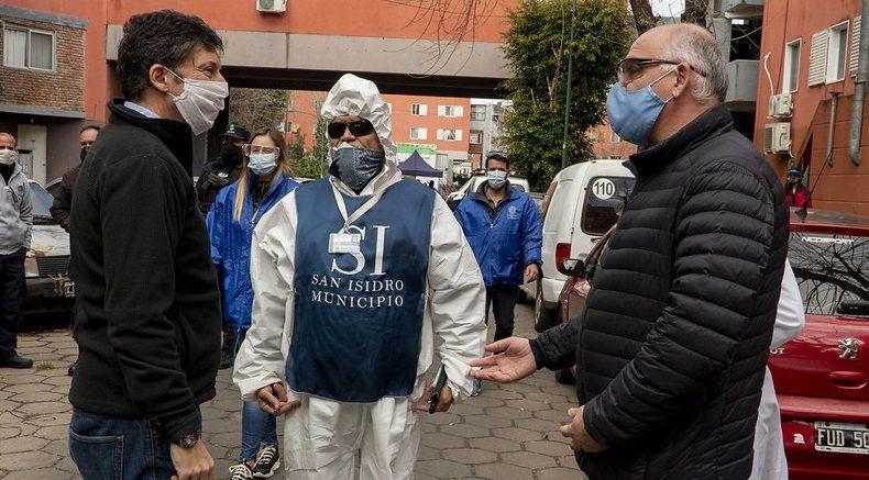 San Isidro: Culminó el operativo de control de COVID-19 en barrios vulnerables