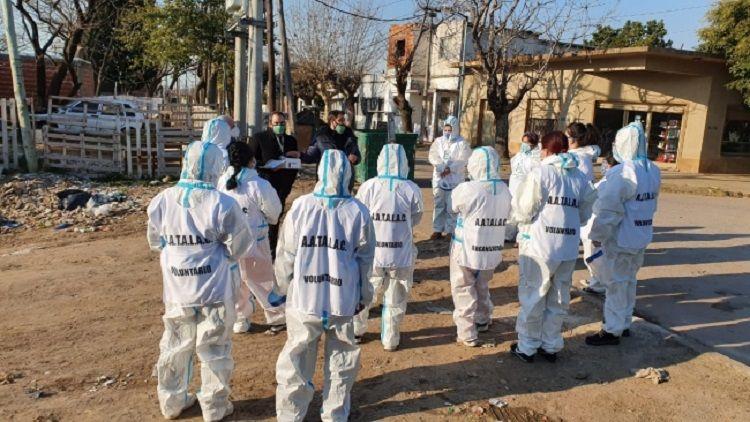 Realizan operativo en Villa Azul para saber qué porcentaje tiene anticuerpos para COVID-19