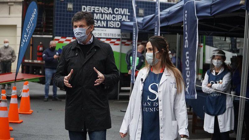 San Isidro: más de 4 mil personas se controlaron por COVID-19 en los puestos sanitarios móviles