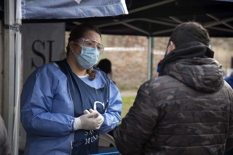 San Isidro: La búsqueda activa de COVID-19 estuvo en Boulogne