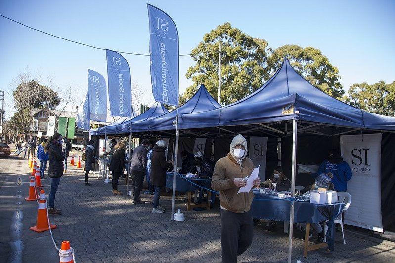 Coronavirus: En San Isidro la búsqueda de casos positivos pasó por La Horqueta
