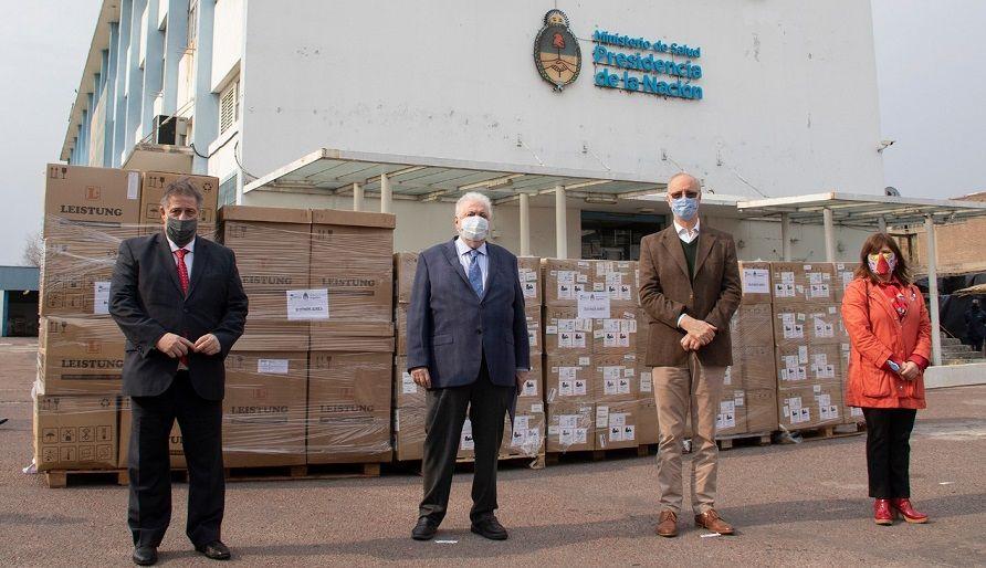 El Ministerio de Salud de la Nación entregó equipamiento a la provincia de Buenos Aires