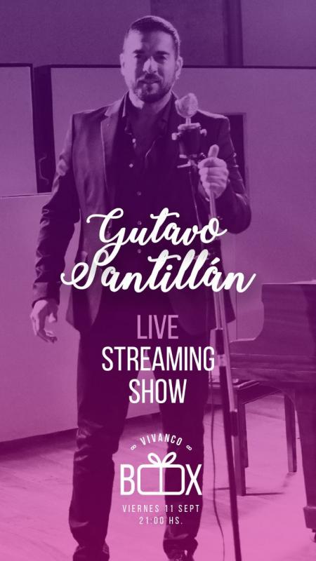¨DIA DEL MAESTRO¨ SHOW STREAMING GUSTAVO SANTILLAN. RESERVA TU ENTRADA.