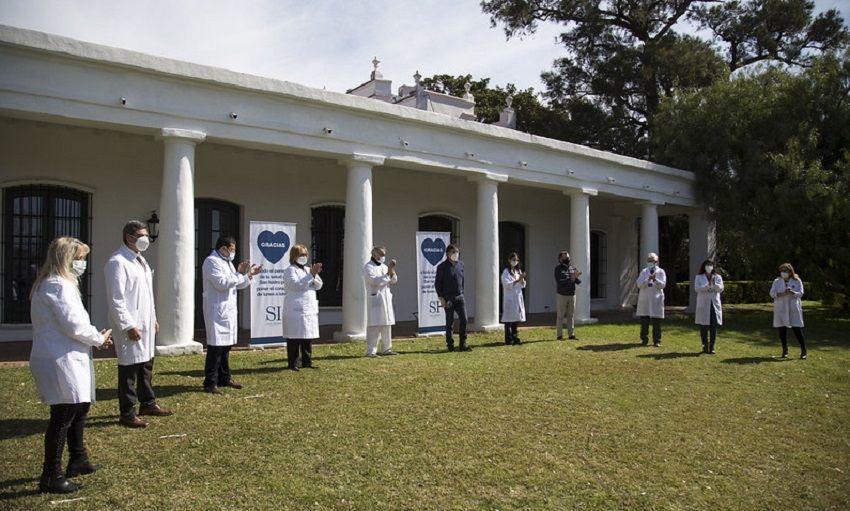 Emotivo reconocimiento de San Isidro para todo su personal de salud municipal