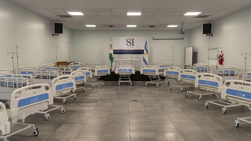 El Hospital Central de San Isidro recibió una importante donación anónima de camas para internación
