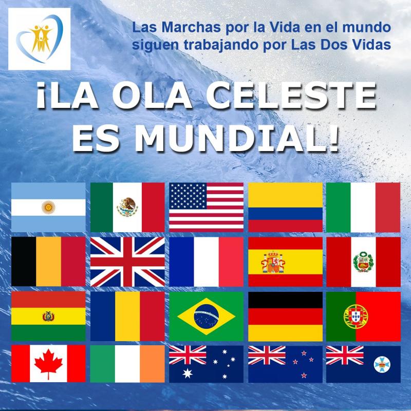 ¡LA OLA CELESTE ES MUNDIAL!