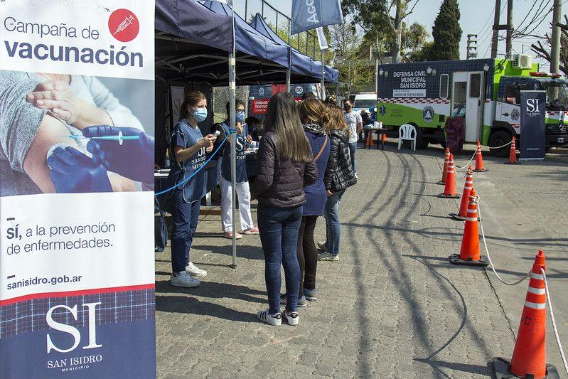 San Isidro: búsqueda activa de coronavirus en la Horqueta y Martínez