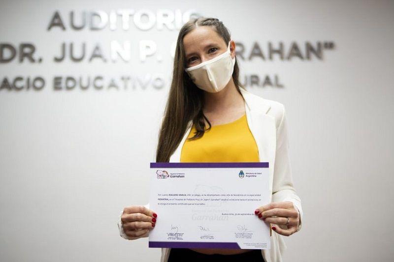 Garrahan: 287 residentes e instructores egresaron y recibieron su diploma