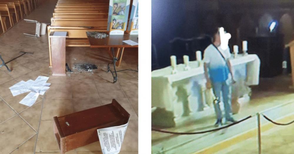 Francia: ¡Una iglesia de Hérault profanada!