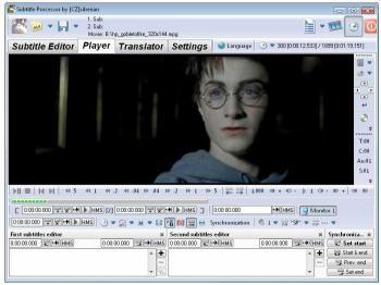 Editor de subtitulos