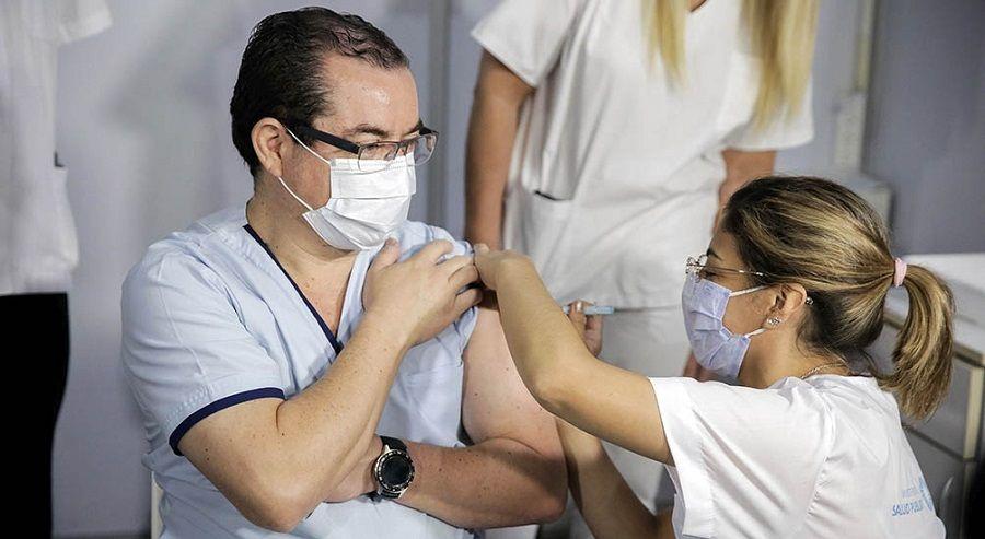En el país ya se aplicaron 107.542 dosis de la vacuna contra la COVID-19