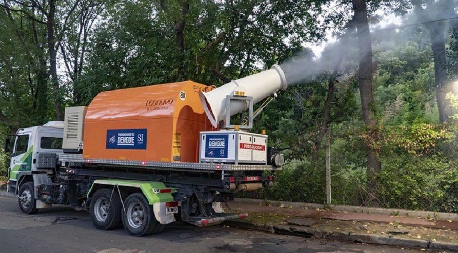 Con equipos de última generación San Isidro combate el dengue