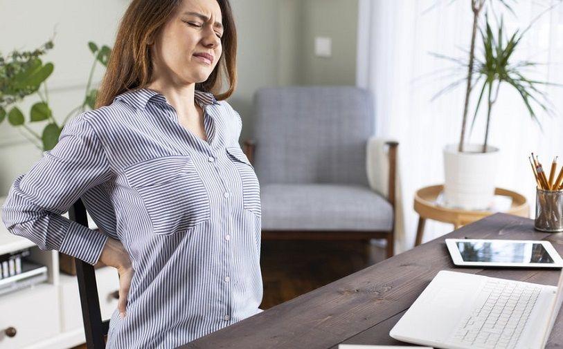 Como evitar el dolor de espalda producido por el homeoffice