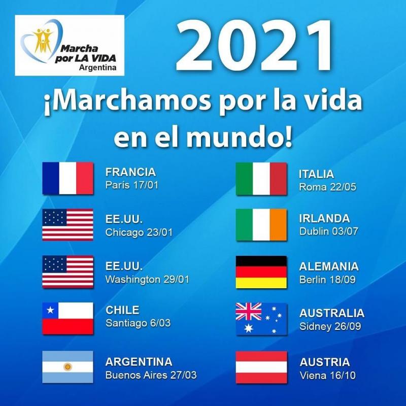 #Marchamos por el mundo