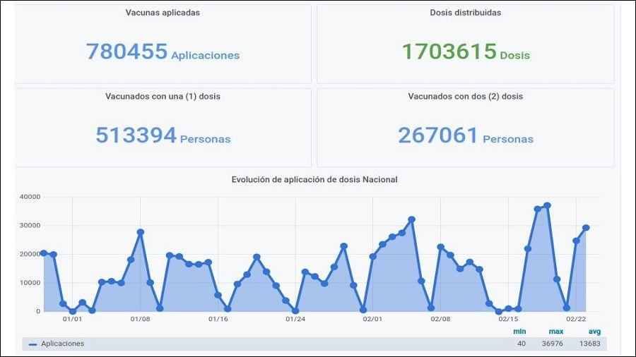 Lanzaron el Monitor Público de Vacunación para seguir la distribución de vacunas en el país