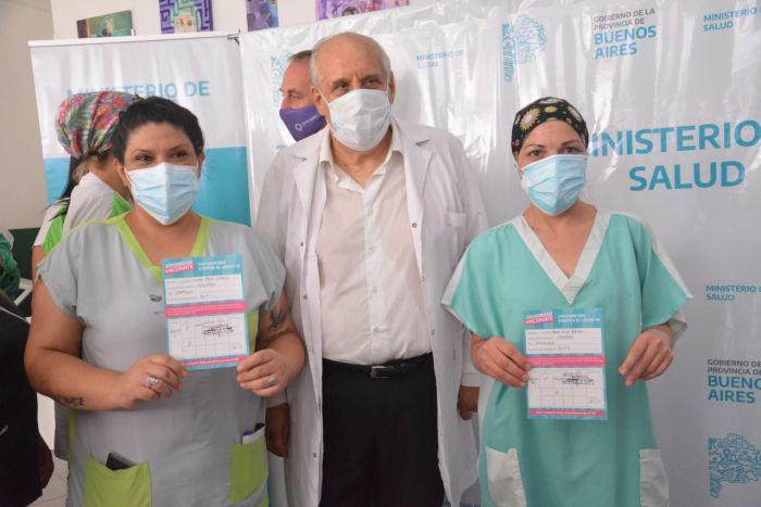 Efecto vacuna: disminución de casos COVID-19 entre el personal de salud de la Provincia