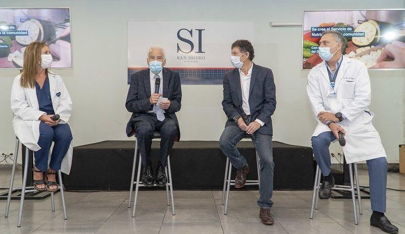 San Isidro lanzó el Servicio de Nutrición para la Comunidad con el Dr. Cormillot
