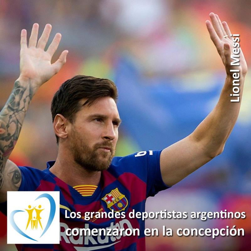 Desde la concepcion: deportistas