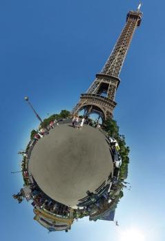 Mundos pequeños en photoshop