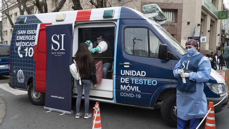 San Isidro: La unidad de testeo móvil para detectar COVID-19 estará en Villa Adelina
