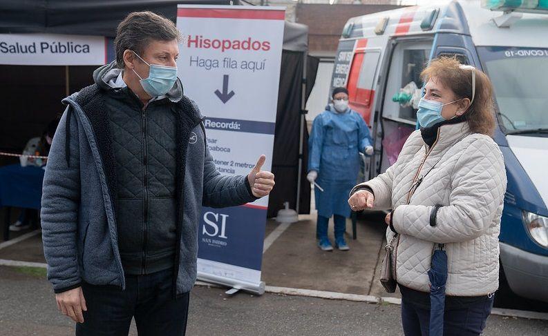 San Isidro: Operativo especial anticovid y vacunación antigripal en Villa Adelina