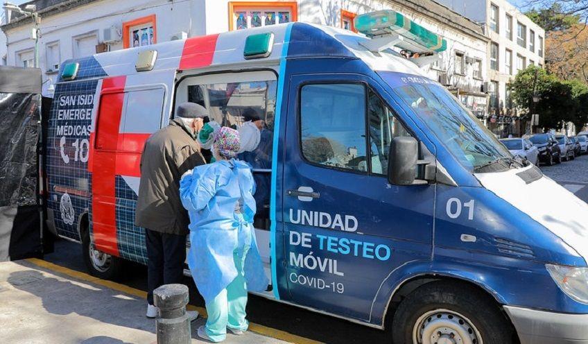 San Isidro suma el testeo de anticuerpos COVID-19 a sus operativos en vía pública